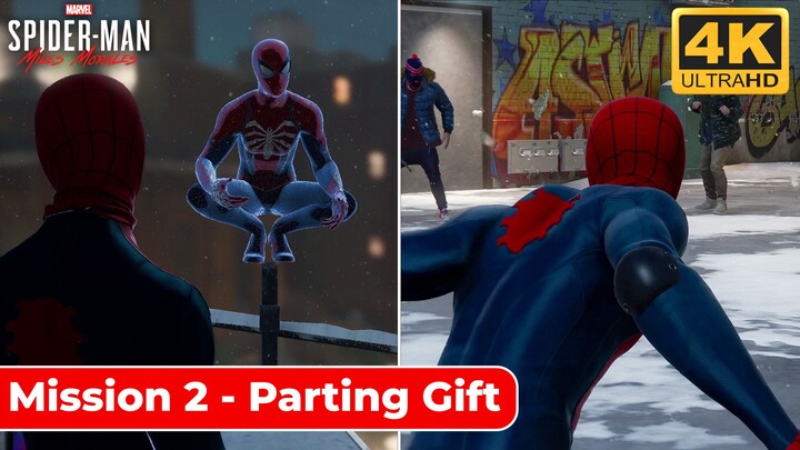 Marvel’s Spider-Man Miles Morales PC 4K – Epic Fight Mission 2 “Parting Gift” Gameplay #spiderman2