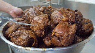 정통 중국식 고기 국수 우육면 / Chinese Style Spicy Beef Noodles - korean street food