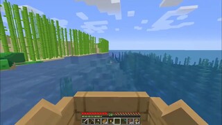 MEMBUAT ENCHANTING ROOM DI TENGAH LAUTAN SAMUDERA !! - Minecraft Survival Indonesia #1