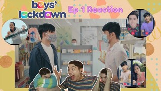 BOYS' LOCKDOWN EP.1 REACTION