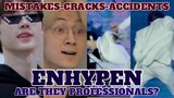 is ENHYPEN professional in handling mistakes, cracks, & accidents on stage? (SHOULD YOU WORRY?)