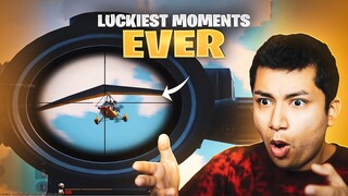 ROLEX REACTS to LUCKIEST MOMENTS IN PUBG MOBILE