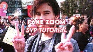 fake zoom? | svp tutorial (ae inspired)