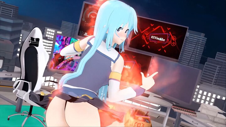 Aqua Konosuba Shusei!! Loli God Requiem ElTioAle