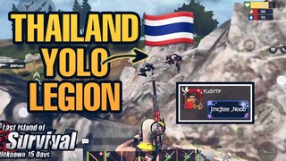 Thailand Yolo Legion | PVP - Part 1 Last Day Rules Survival | Last Island Of Survival