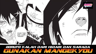 BORUTO KALAH DARI HIDARI | SARADA MUNCULKAN MANGEKYOU SHARINGAN