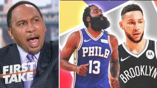 Stephen A. reacts to Danny Green takes one last shot at Simmons, Nets play vs 76ers march 10