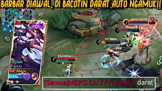 BARBAR DIAWAL MATI SAMPAI 2X DIBACOTIN FANNY DARAT, AUTO NGAMUK!!