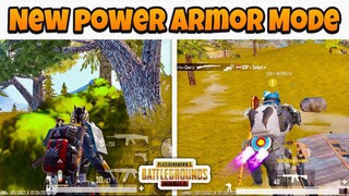 PUBG MOBILE NEW POWER ARMOR MODE | EVOGROUND