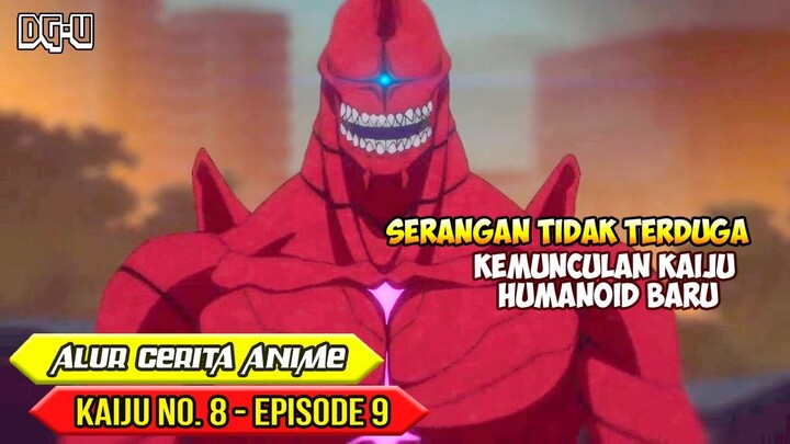 SOSHIRO HOSHINA VS KAIJU NO.10 AKA JU-GO - ALUR CERITA ANIME KAIJU NO.8 - EPISODE 9