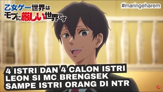 4 ISTRI DAN 4 CALON ISTRI LEON SI MC BR3NGS3K | OTOME GAME SEKAI WA MOB NI KIBISHI SEKAI DESU