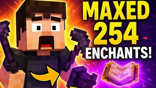 I Mastered Minecraft Enchanting: 54 Items, 254 Books Unleashed! 🔥📖✨