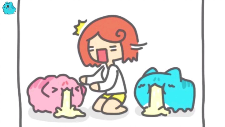 พิมพ์ซ้ำแมลงแมว คาปูกินยาเมื่อเขาป่วย