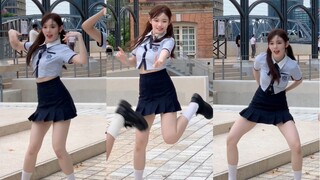 In Shanghai, there was a rabbit jumping yes or yes!