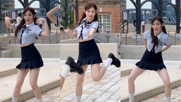 In Shanghai, there was a rabbit jumping yes or yes!