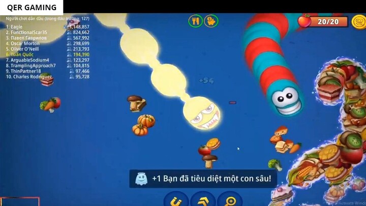 Rắn săn mồi, Game rắn top 1 kịch kính và vui nhộn - ZonZin TV #288 9