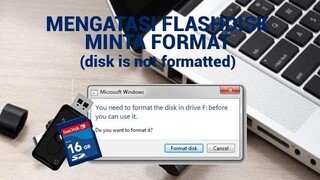 Cara Mengatasi Flashdisk Yang Gak Bisa di Format