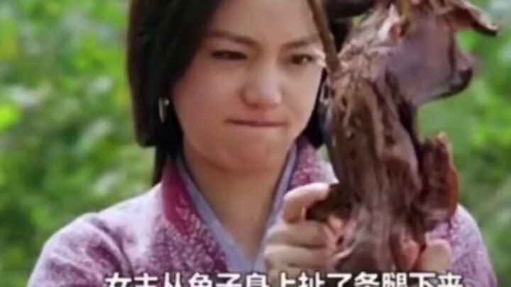ฉากหลุดฮากระจายในซีรีส์และภาพยนตร์ นางเอกดึงขาไก่ออกมาจากตัวกระต่าย