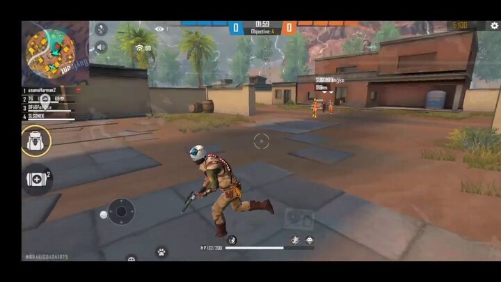 NHỮNG PHA BẮN ĐẲNG CẤP TRONG FREE FIRE - USAMA FREE FIRE #97