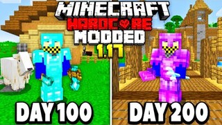 200 Days - MODDED 1.17 Hardcore Minecraft...