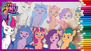 My Litte Pony Bahasa Indonesia  🦄Warnai kuda poni Anda | film generasi baru