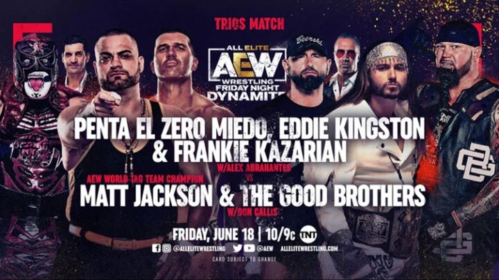 AEW Dynamite Friday Night June 18, 2021