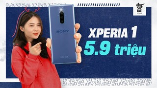 Đánh giá Sony Xperia 1: 5,9 triệu đã có MÀN 4K nhưng PIN CỰC YẾU!