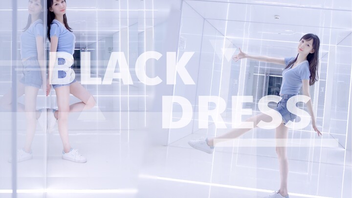 【Xiao Chonger】Fresh style CLC black dress