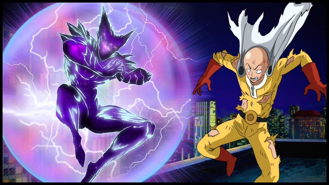 Saitama vs Garou cósmico  ศิลปะการ์ตูน, ไซตามะ, อนิเมะ