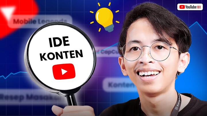 🔥 IDE KONTEN TANPA BATAS !! Cara Gampang Riset Ide Konten YouTube - YouTube 101