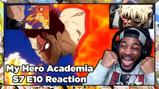 ENDEAVOR IS FINALLY BACK BABY!!! My Hero Academia Season 7 Episode 10 Reaction