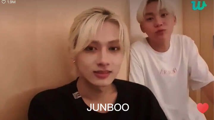 JUNBOO is so cute—turns out Zhongguo Kela calls him “daughter” hahaha!