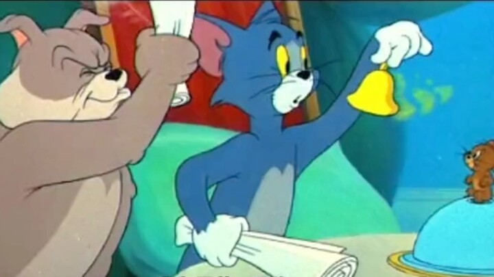 (Tom and Jerry) If you offend Brother Dog, wouldn’t that be asking for trouble?