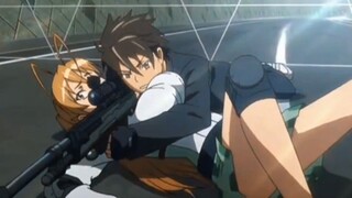 Nggak ada bipod oppai pun jadi l Highschool of dead