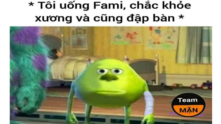 Ảnh chế Team Mặn hài hước part 34 (sữa giúp khoẻ xương nè)