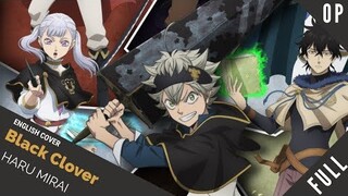 「English Cover」Black Clover OP 1 "Haruka Mirai" FULL VER. 『 ブラッククローバー』【Sam Luff】 - Studio Yuraki