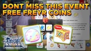 DONT MISS THIS EVENT, IT'S FREE FREYR COIN - RAGNAROK MOBILE