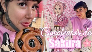 EVENTO DEL CUMPLEAÑOS DE SAKURA HARUNO🌸💕 PROBÉ LA SALCHICHA DE OROCHIMARU🐍