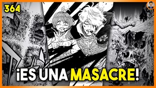 El INMENSO PODER de DAMNATIO PALADÍN HUMILLA a los BLACK BULLS | Black Clover 364/365