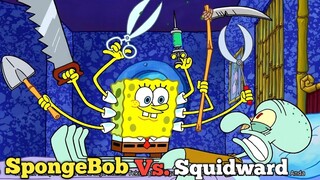 SpongeBob Balas Dendam Kepada Squidward ! Cerita Kartun SpongeBob Season 13 Episode 4