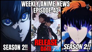 Weekly Anime News Episode 43 | WAN 43