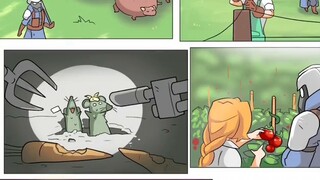 Keluarga Krieg yang datang ke dunia taman ④