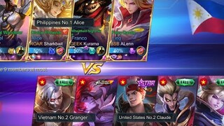 VIETNAM DESTROYED TOP GLOBAL ALICE IN PHILIPPINES |NATIONAL ARENA TOURNAMENT |MLBB