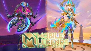 Hanabi Riverland Phoenix Collector Skin VS Rakshesha Limited Epic Skin MLBB Comparison