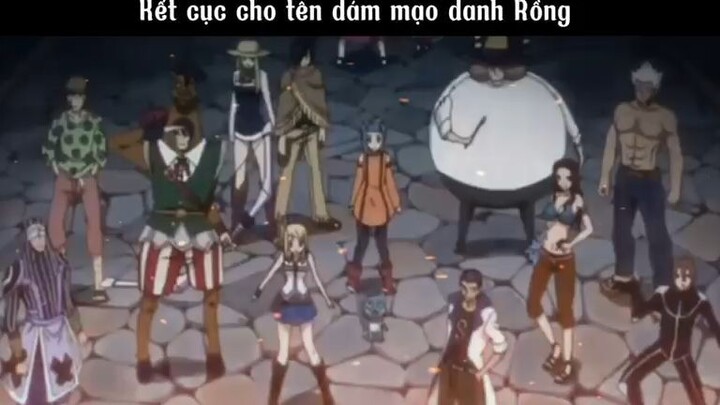 Kết cục cho kẻ dám mạo danh Rồng #anime