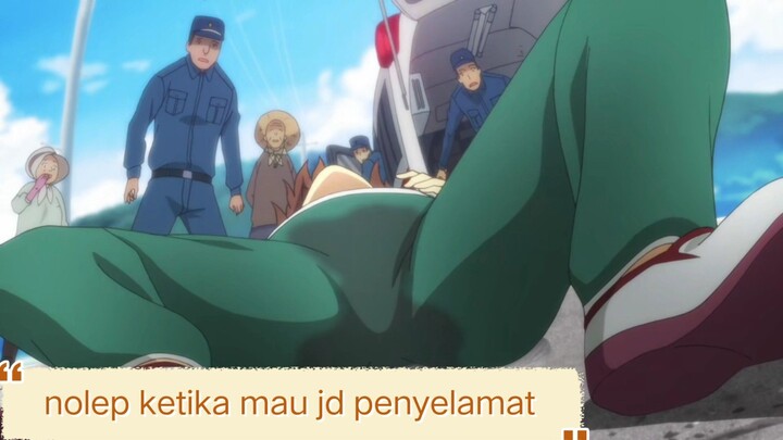 #KompetisiKreasiUnggahan4 , nolep mati terkencing - kencing karena shock