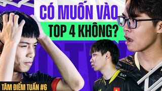 "THẾ CÓ MUỐN VÀO TOP 4 KHÔNG?" | SAIGON PHANTOM, V GAMING - TEAM FLASH | TÂM ĐIỂM TUẦN #6