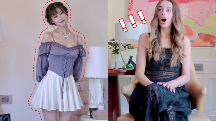 Phản ứng của cô bạn nhà thiết kế nước ngoài khi lần đầu nhìn thấy chiếc váy do tôi làm…