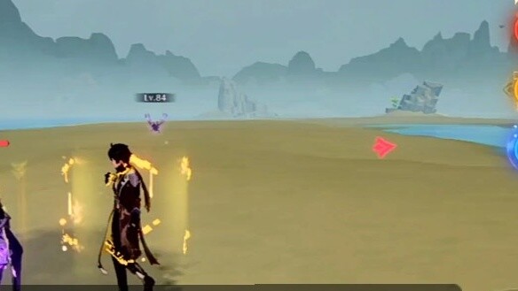 Lei Ying Warlock is so cute, he can kick and sing. Nice sound.