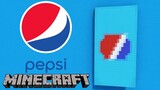 How to make the PEPSI LOGO banner in Minecraft!